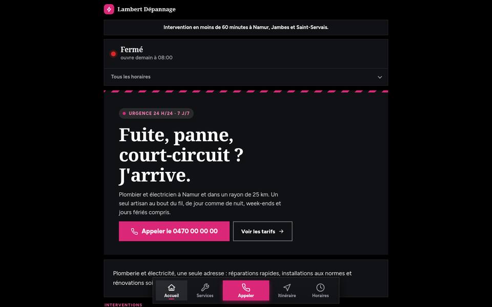 Tout à la fois : fond, couleur, écriture, haut de page, coins