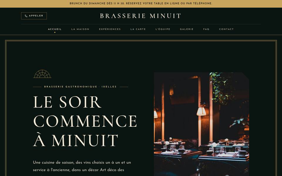 Haut de page : texte et photo côte à côte